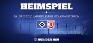HSV gegen SSV Jahn Regensburg