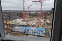 Vor dem Fenster: Großbaustelle
Foto: Heyde