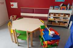 Das umgebaute Eltern-Kind-Zimmer am UKE 
Foto: Heyde