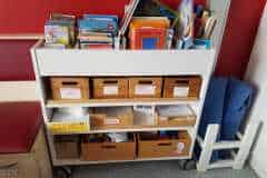 Das umgebaute Eltern-Kind-Zimmer am UKE 
Foto: Heyde