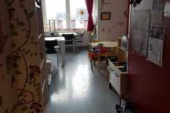 Das umgebaute Eltern-Kind-Zimmer am UKE 
Foto: Heyde